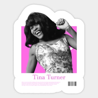 Tina Turner Sticker